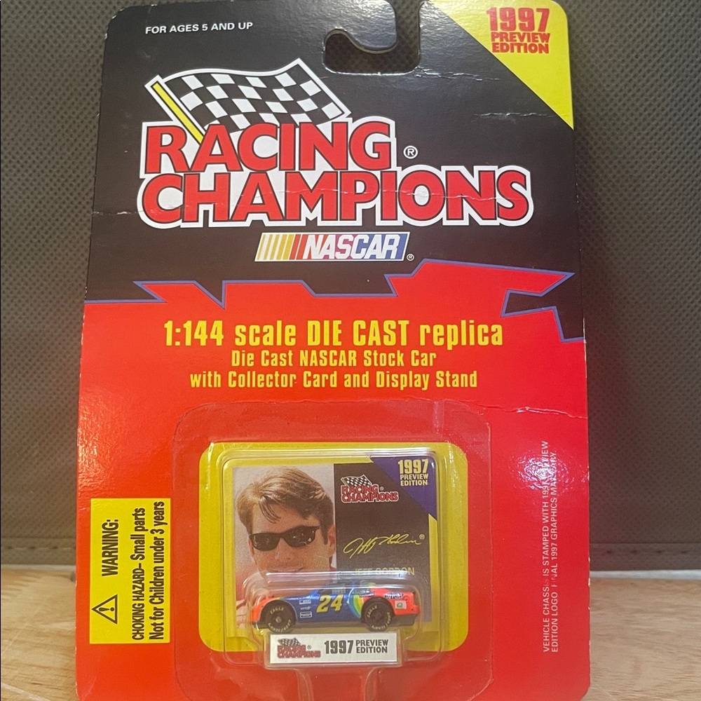 Nascar Racing Champions Die Cast Car - Red and Blue